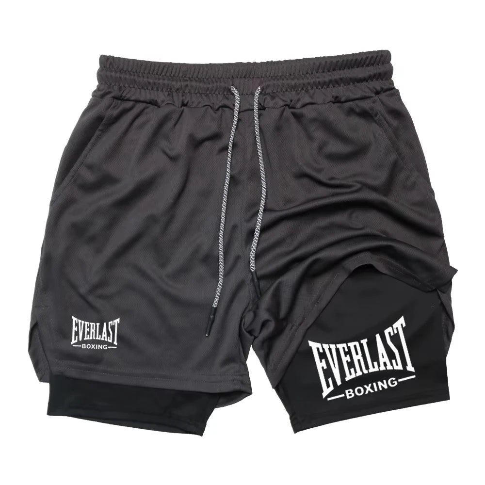 Men's compression gym shorts