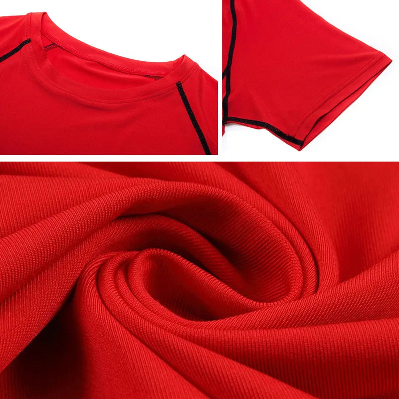 Fitness T-Shirts Quick Drying Gym Jersey