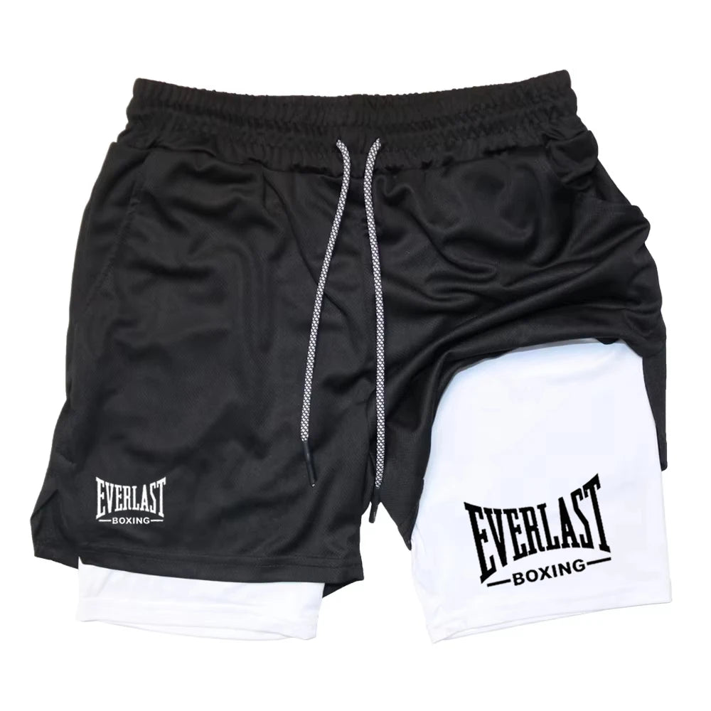 Men's compression gym shorts
