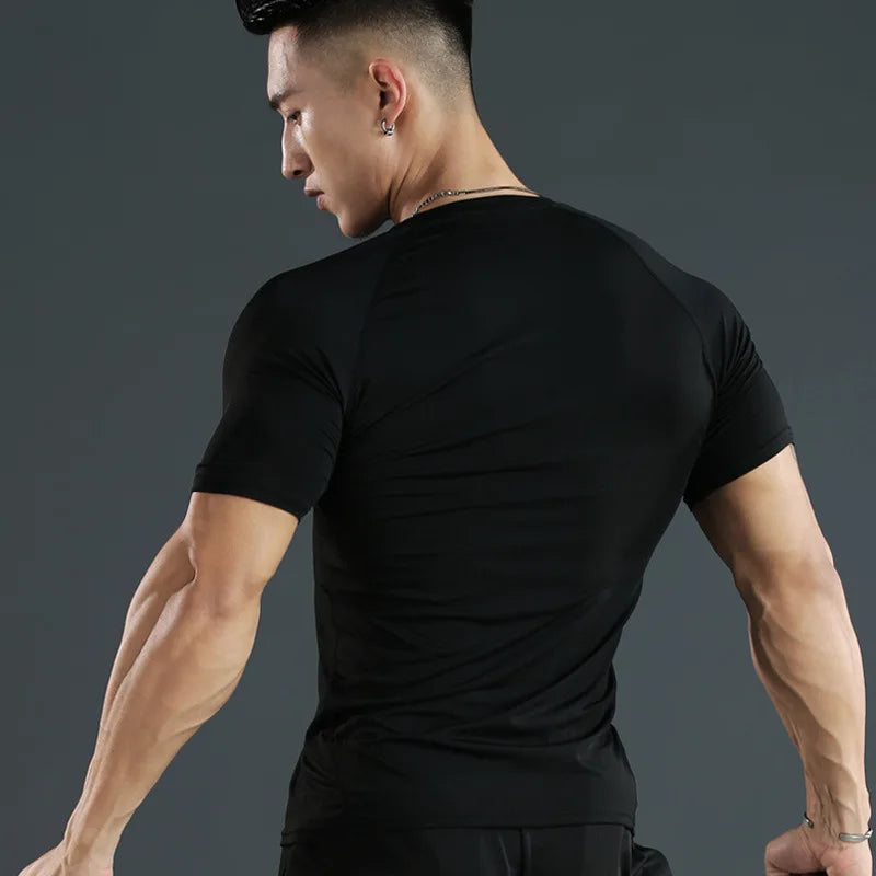 Fitness T-Shirts Quick Drying Gym Jersey