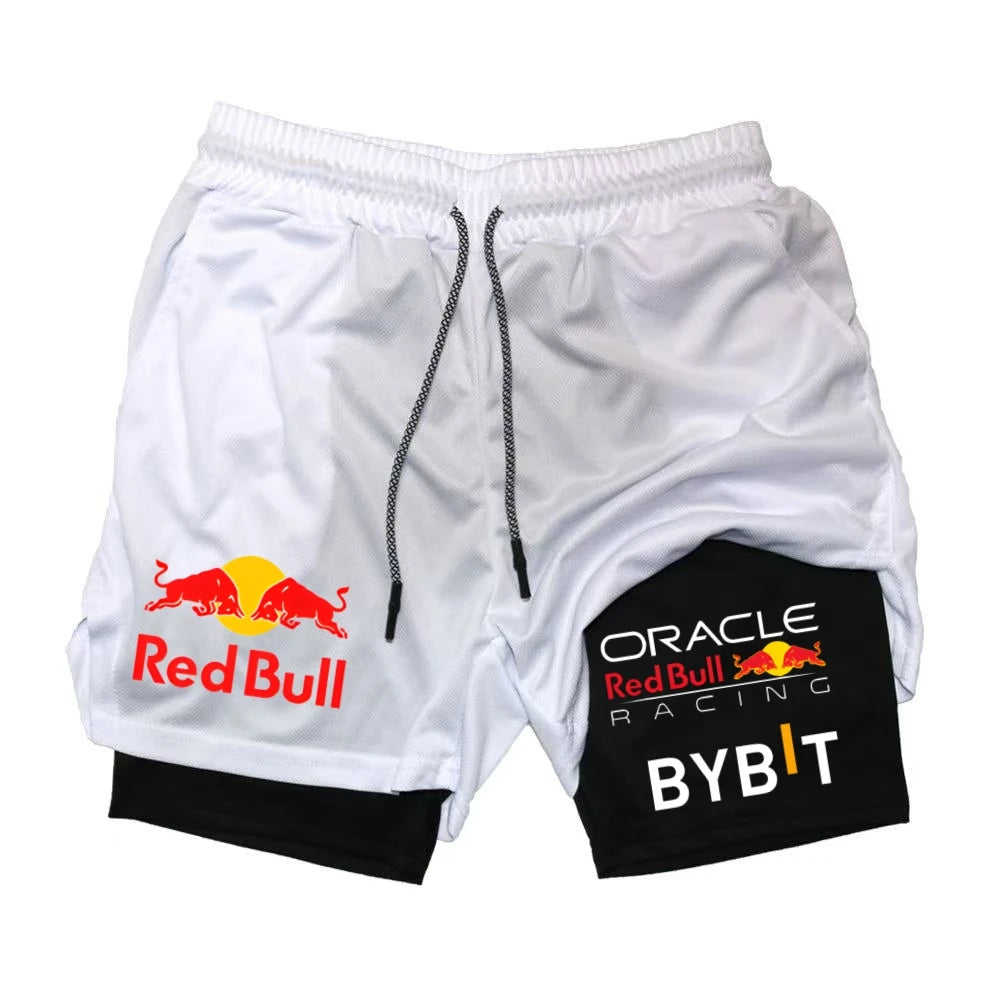 Red Bull Style Running Shorts