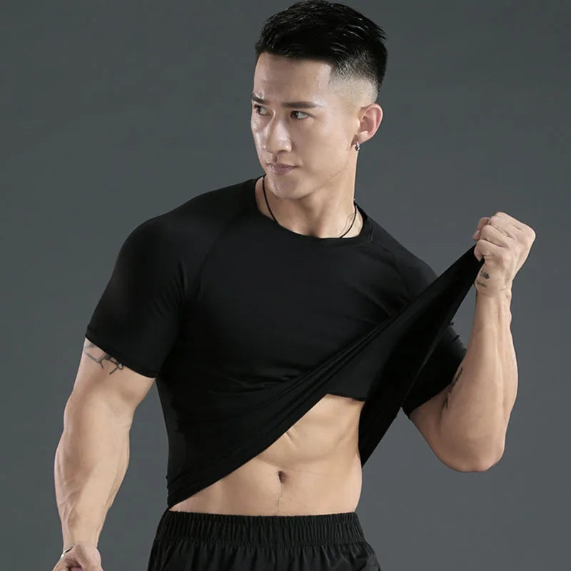 Fitness T-Shirts Quick Drying Gym Jersey