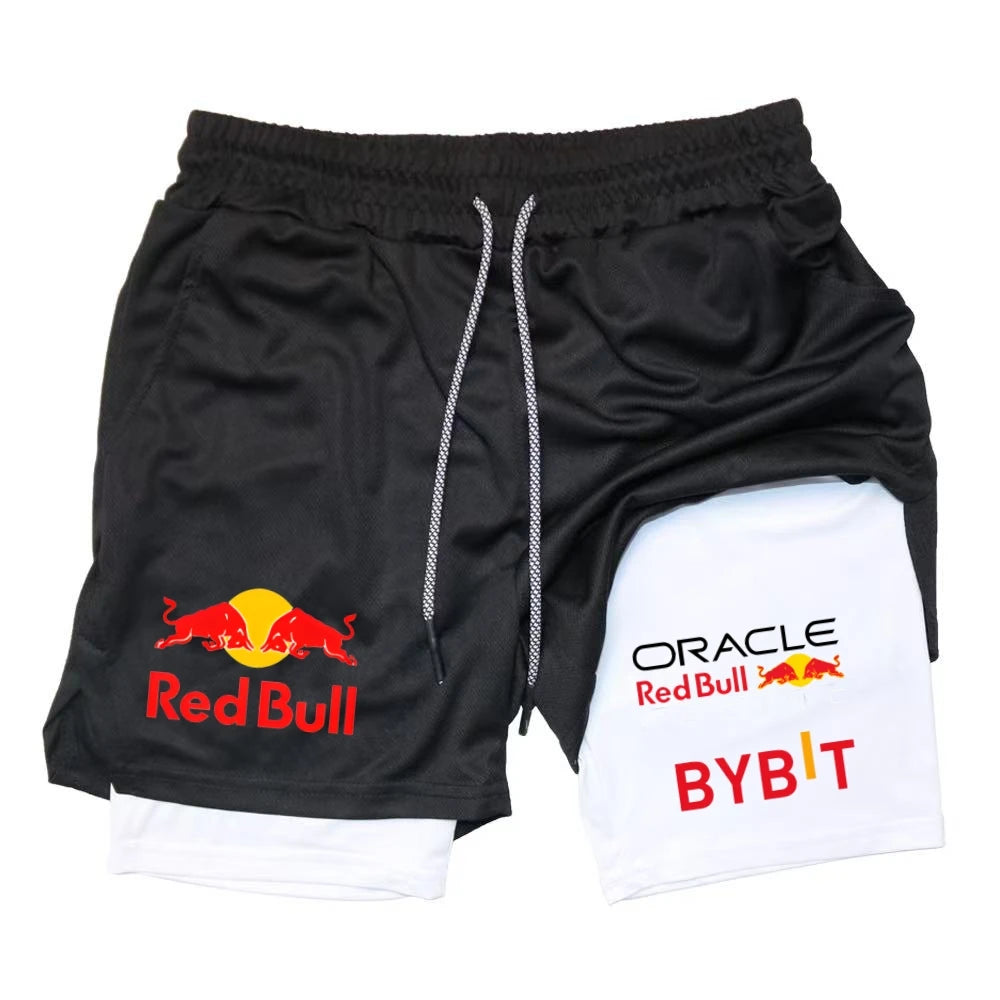 Red Bull Style Running Shorts