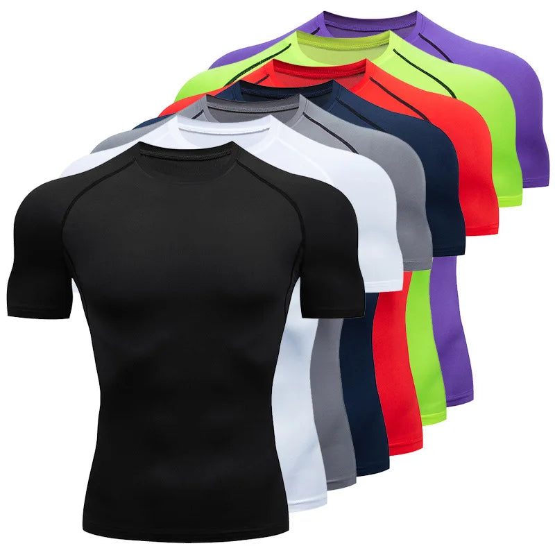 Fitness T-Shirts Quick Drying Gym Jersey