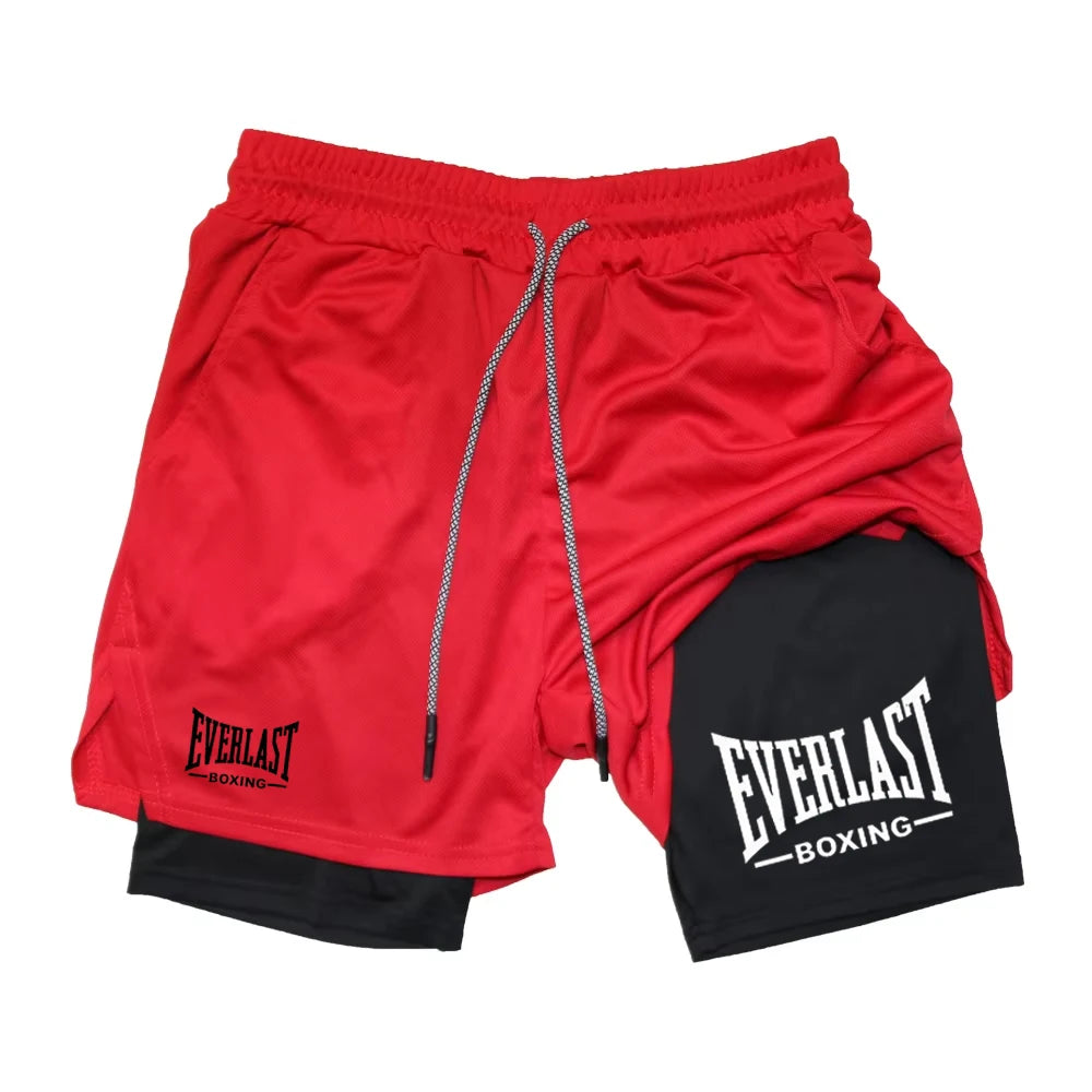Men's compression gym shorts