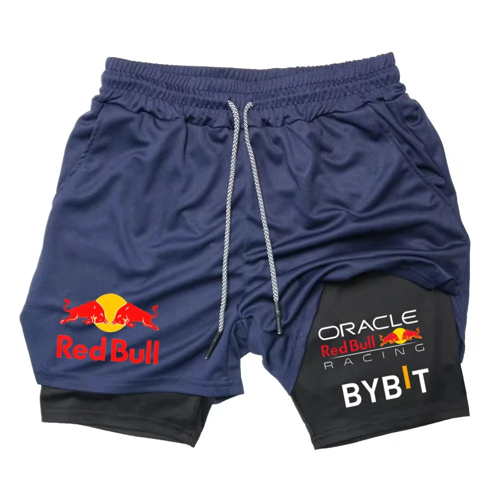 Red Bull Style Running Shorts