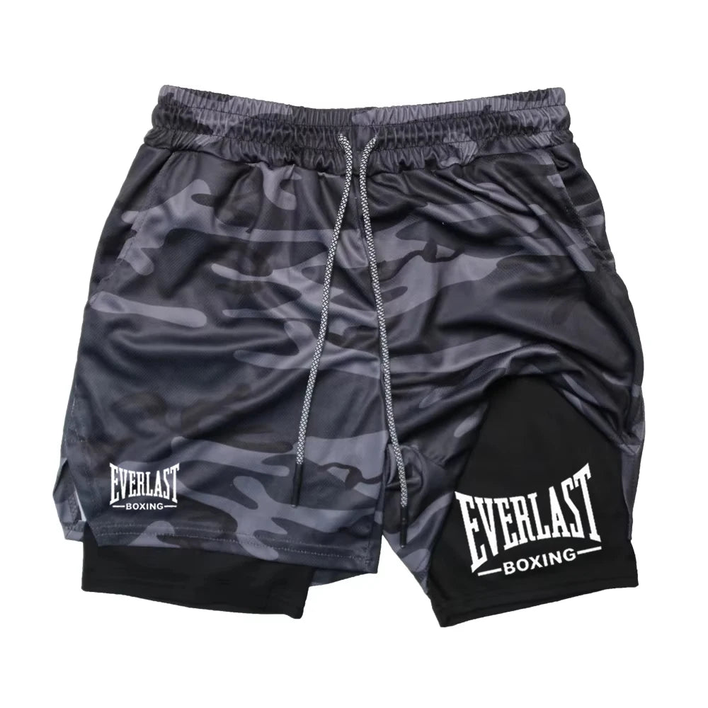 Men's compression gym shorts