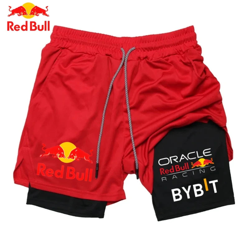 Red Bull Style Running Shorts