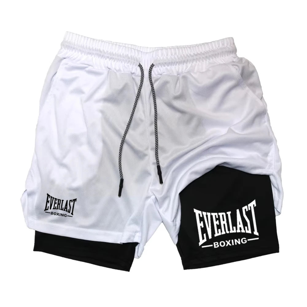 Men's compression gym shorts