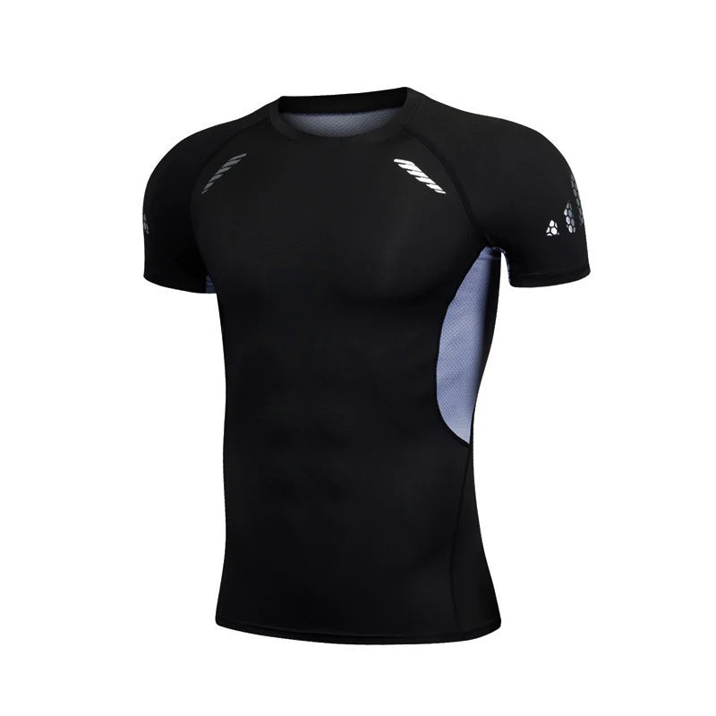 Men Running Compression T-shirt