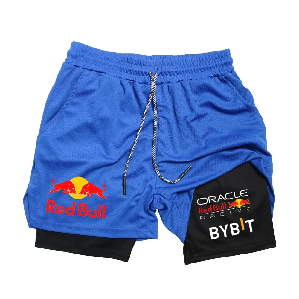 Red Bull Style Running Shorts